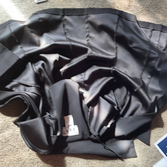 VINTAGE LADIES DBY LMTD. SINGLEBUTTON BLACK BLAZER - Picture 7 of 11